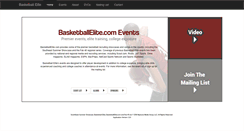 Desktop Screenshot of events.basketballelite.com